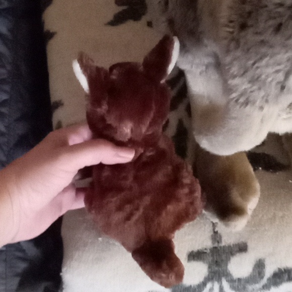 LARGE FAO SCHWARZ Kangaroo 🦘 &  Joey🦘 - Picture 13 of 17